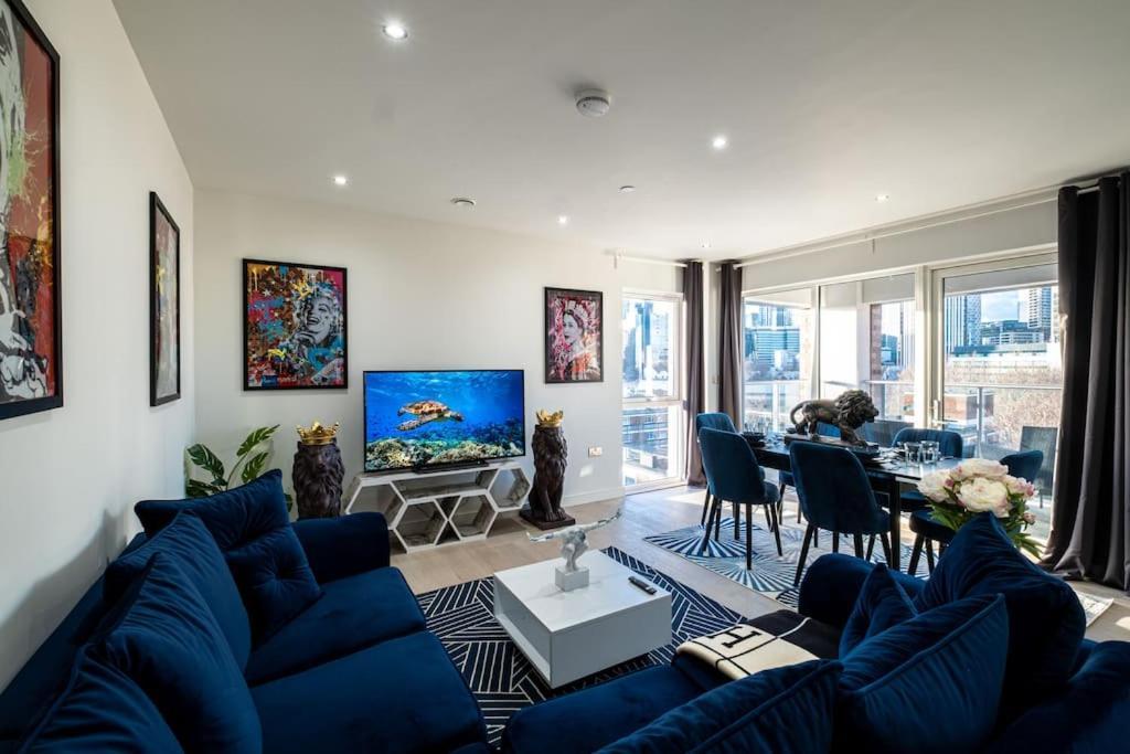Luxury Penthouse In Canary Wharf - 3 Bedroom / 2 Bathroom Londra